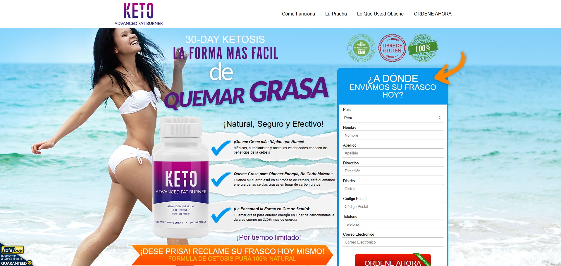 Keto Advanced Fat Burner Capsules