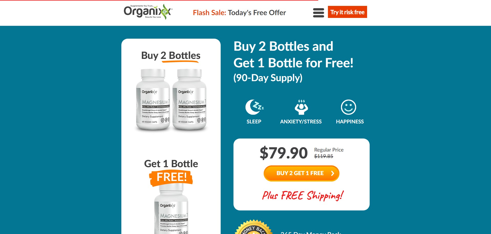 Organixx Magnesium 7